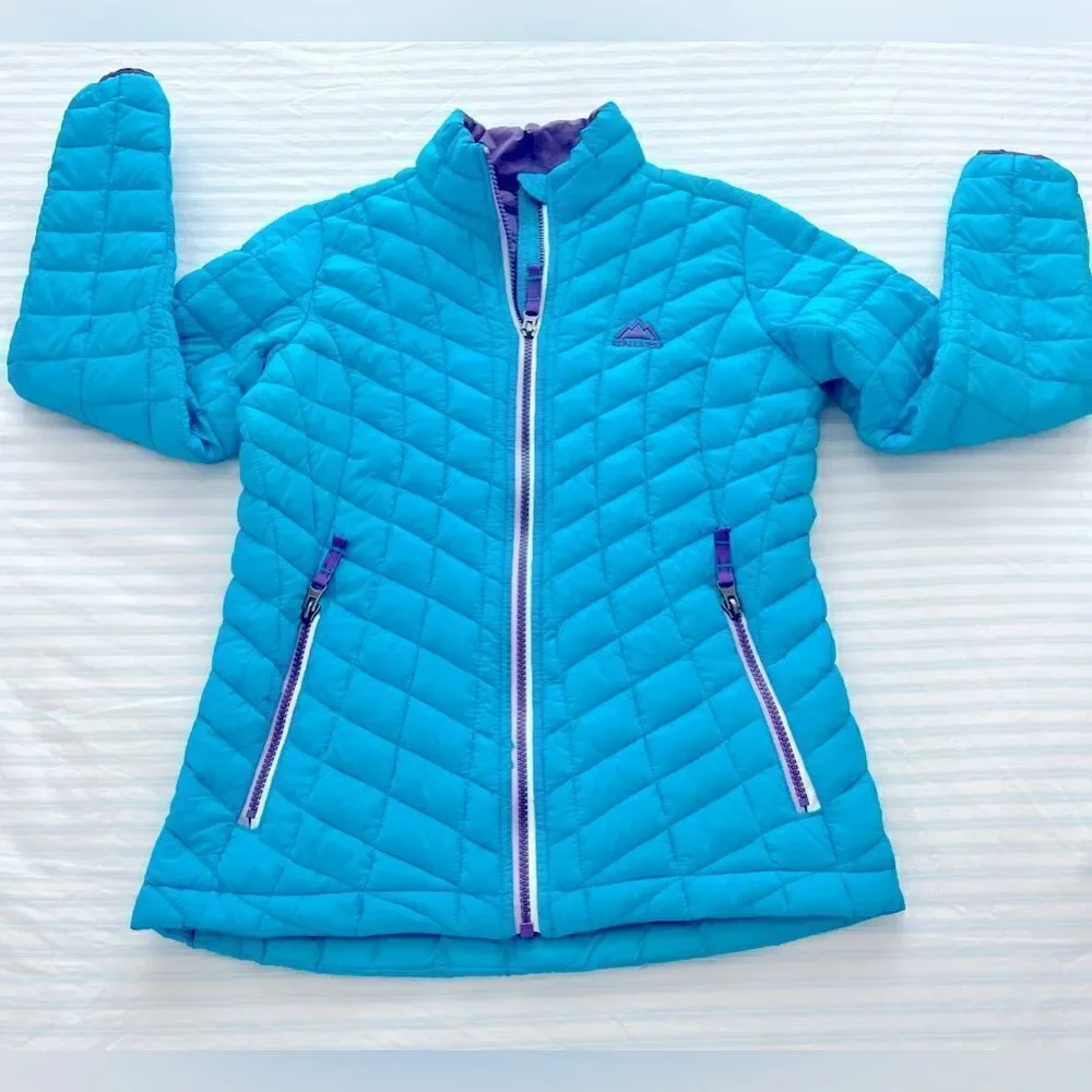 SNOZU Girls puffer jacket; Size Large (10-12)  perfect condition!
